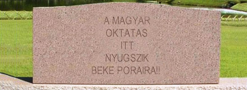 A magyar kormány „jó keresztényt” akar nevelni a diákokból